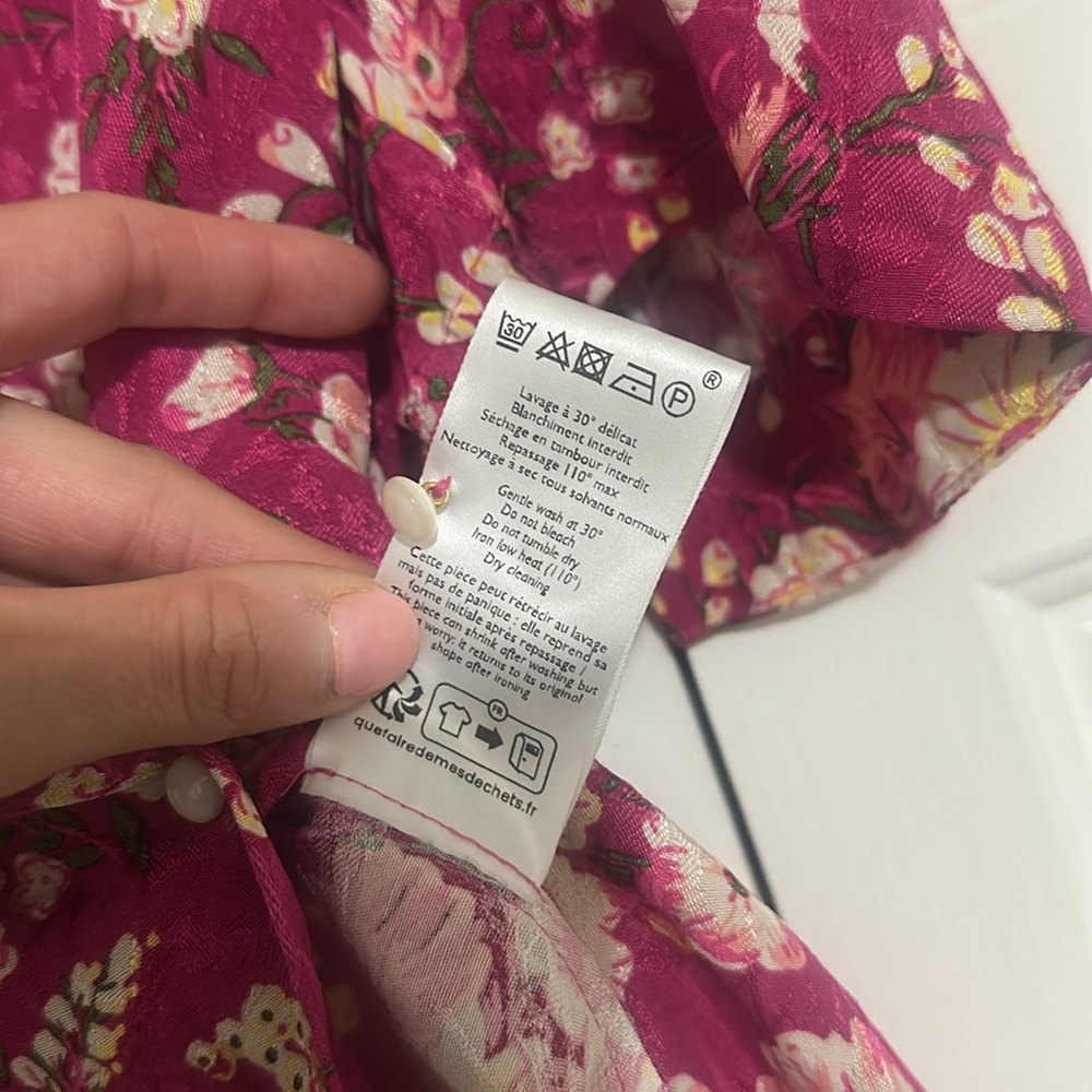 Sezane Dira Blouse in Minorca - Picture 7 of 8